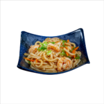 Udon con gambas